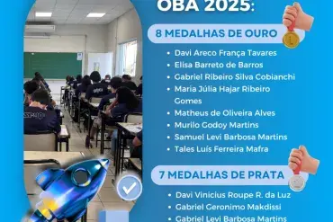 MEDALHISTAS DA OBA